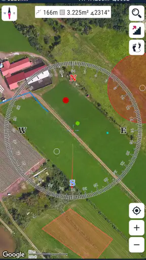Mgrs &Utm Map: ทางยุทธวิธี GPS screenshot