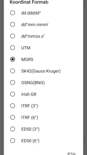 Mgrs &Utm Map: ทางยุทธวิธี GPS screenshot