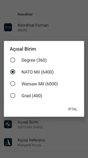 Mgrs &Utm Map: ทางยุทธวิธี GPS screenshot