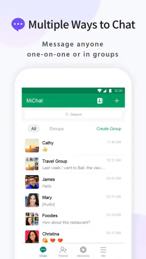 MiChat Lite-Chat, Make Friends screenshot