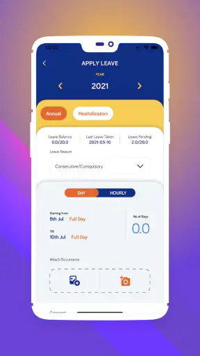 MiHCM screenshot