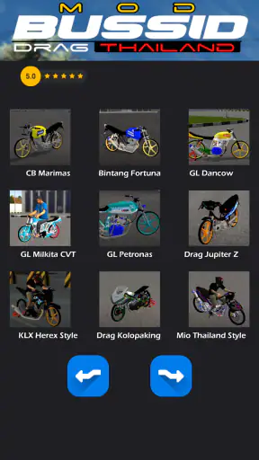 Mod Bussid Drag Thailand screenshot