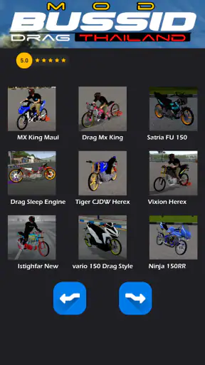 Mod Bussid Drag Thailand screenshot