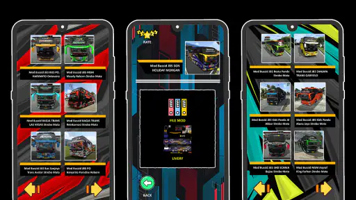 Mod Bussid JB5 Strobo Mata screenshot