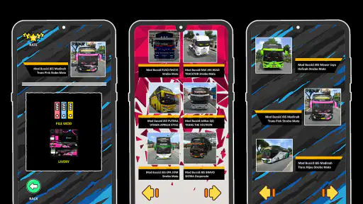 Mod Bussid JB5 Strobo Mata screenshot