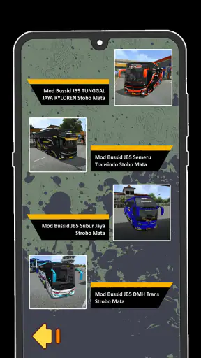 Mod Bussid JB5 Strobo Mata screenshot