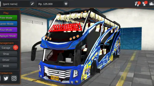 Mod Bussid Thailand screenshot