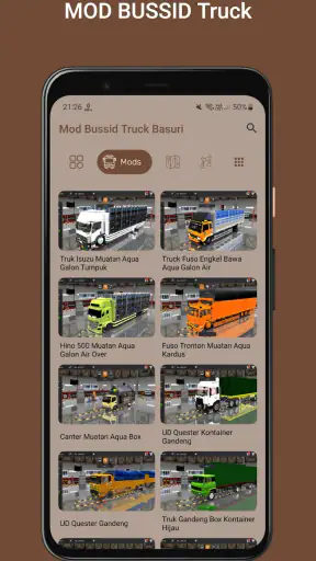 MOD Bussid Truck Basuri screenshot