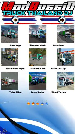 Mod Bussid Truck Thailand DJ screenshot