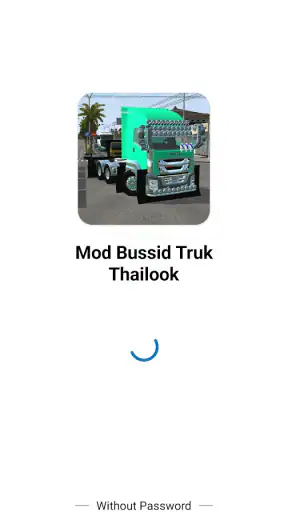 Mod Bussid Truck Thailook screenshot