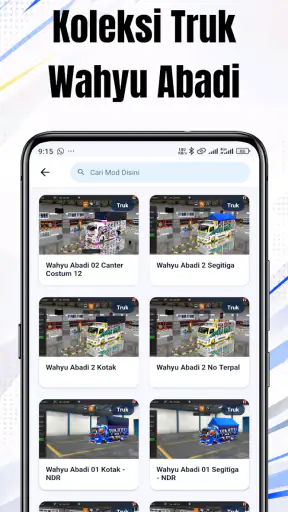 Mod Bussid Wahyu Abadi 2026 screenshot