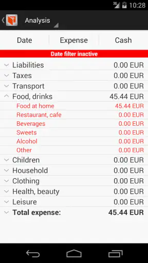 My Wallet: Expense Tracker screenshot
