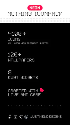 Neon : Dots Iconpack screenshot