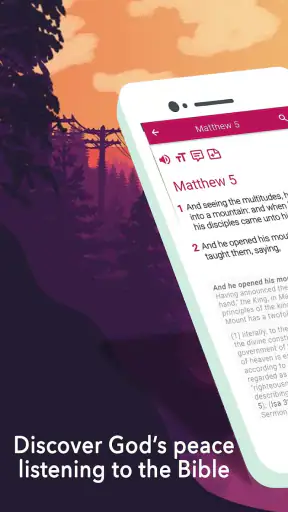 NewKing James Version Bible screenshot