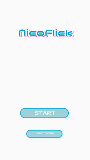 NicoFlick - フリック入力リズムゲーム screenshot