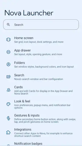 Nova Launcher: Home Screen screenshot