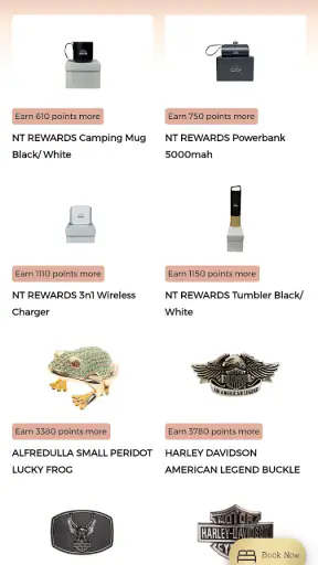 NUSTAR Rewards screenshot