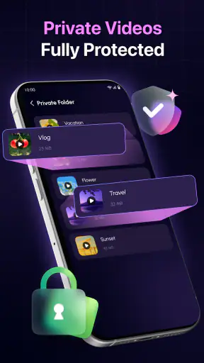 Offline Video Player - Browser screenshot
