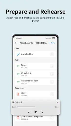 OnStage: Worship Team Planner screenshot