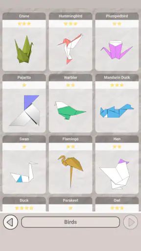 Origami Paper Art - Diagram screenshot