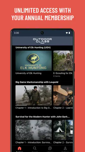 OutdoorClass: Hunting Courses screenshot