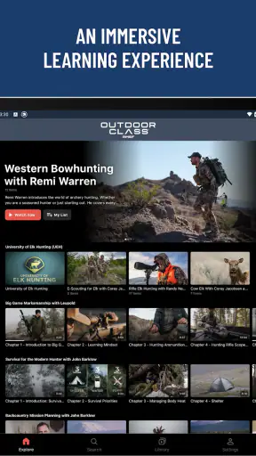 OutdoorClass: Hunting Courses screenshot