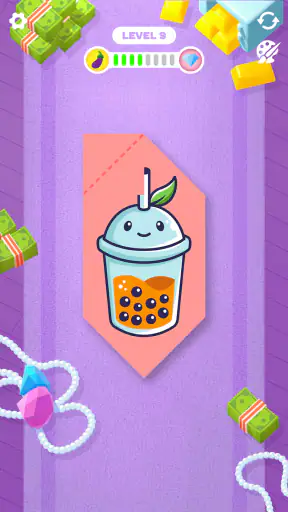Paper Fold: เกมลอจิก screenshot