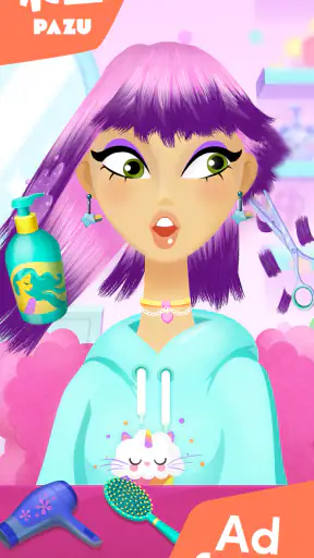 Pazu Girls hair salon 2 screenshot