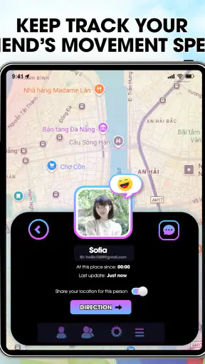 Penlo - Share Location screenshot