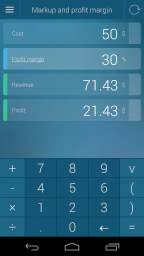 Percentage Calculator screenshot