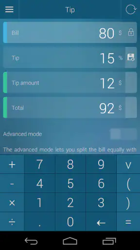 Percentage Calculator screenshot
