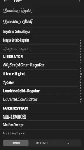 Phonto - Text on Photos screenshot