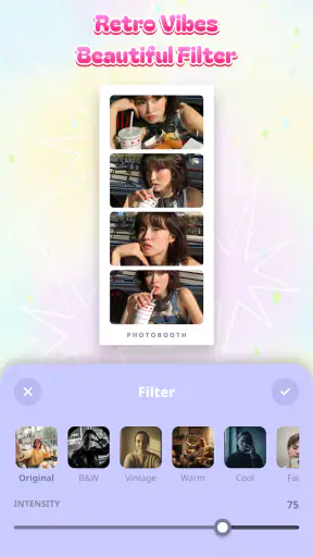 PhotoBooth Cam: Frame & Filter screenshot