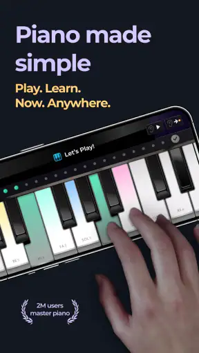เปียโน - เกมเพลงและดนตรี screenshot