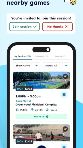 Pickleheads - Play Pickleball screenshot