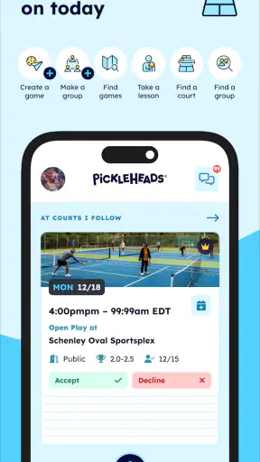 Pickleheads - Play Pickleball screenshot