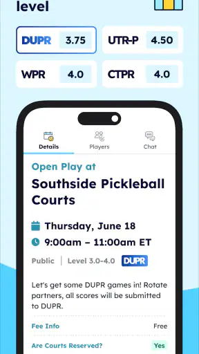 Pickleheads - Play Pickleball screenshot