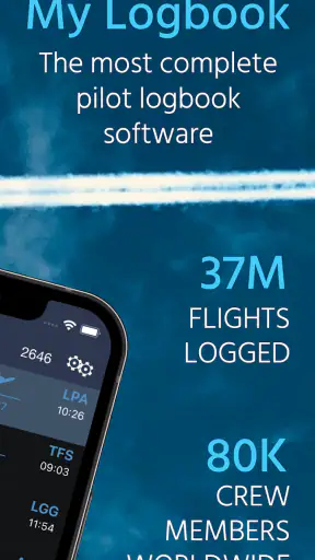 PILOTLOG - CrewLounge AERO screenshot