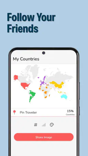 Pin Traveler: Travel Tracker screenshot