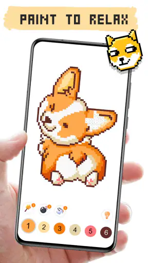 Pixel Art Coloring:พิกเซลอาร์ต screenshot