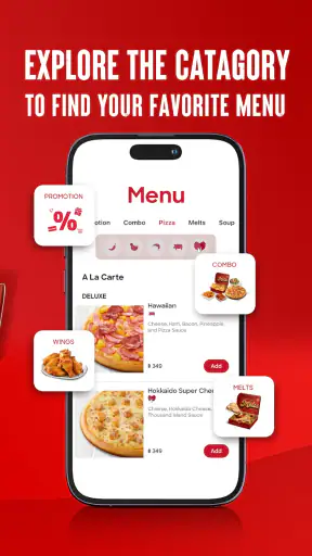 PizzaHut Thailand screenshot