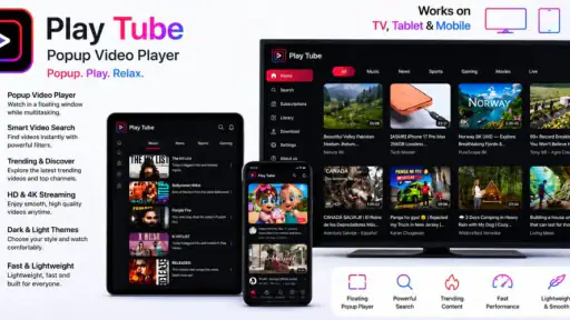 Play Tube - Popup Video Player screenshot