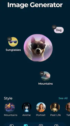 PlayGround AI Image Generator screenshot