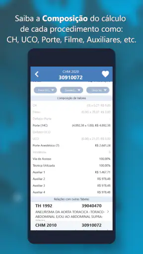 PMED - Preço de Procedimento screenshot