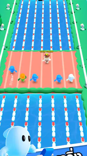 Pocket Champs: เกมวิ่งแข่ง 3D screenshot