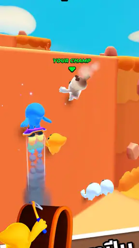 Pocket Champs: เกมวิ่งแข่ง 3D screenshot
