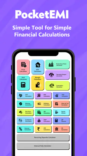 PocketEMI Calculator screenshot