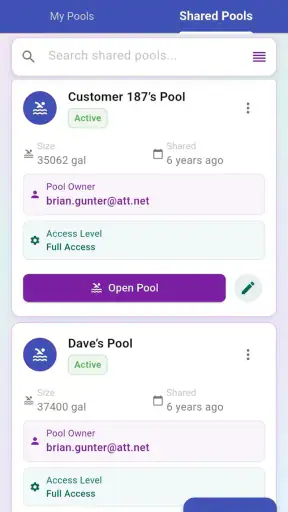 Pool Chemical Calculator screenshot