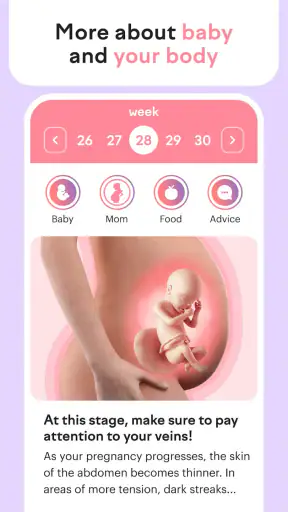 Pregnancy Tracker: amma screenshot