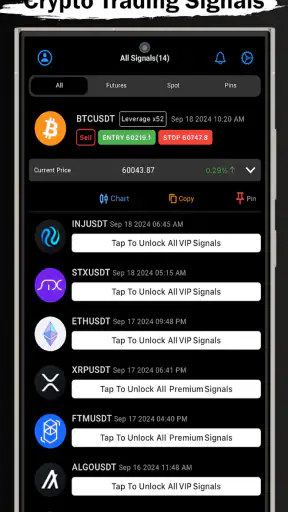 Pro Crypto Signals screenshot
